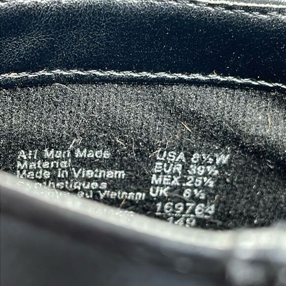 SafeTStep Brenna Women’s Sz 8.5W Black Comfort Side Zip Heeled Ankle Boots - Picture 6 of 11